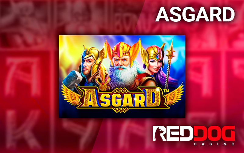Gambling slot icon Asgard at RedDog