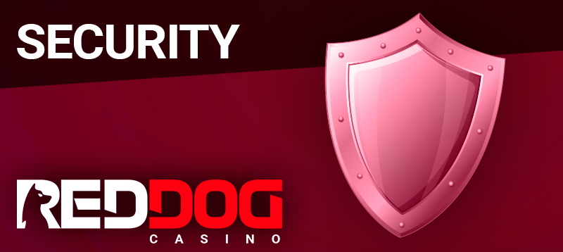 Robust shield and Red Dog logo