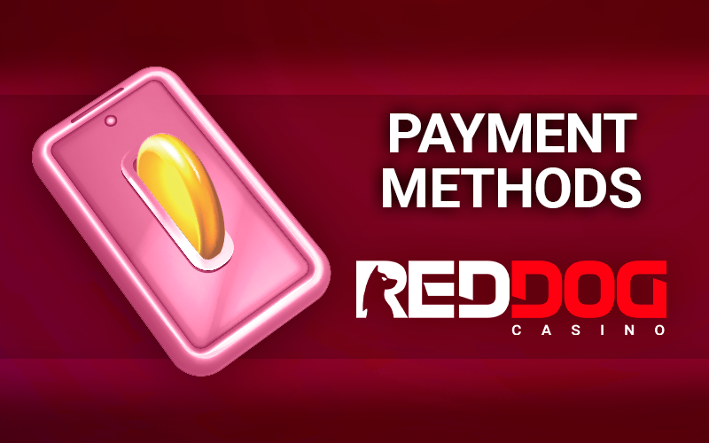 The recharge icon in which you throw a coin and the Red Dog logo