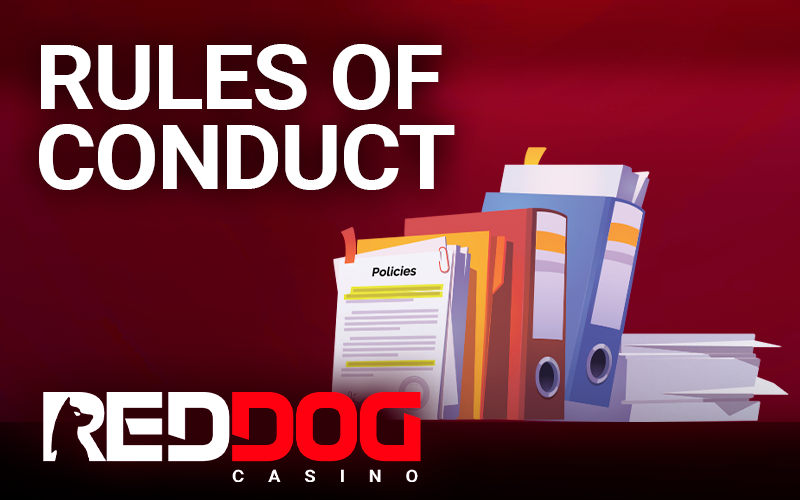 Documents the rules of the responsible game at RedDog