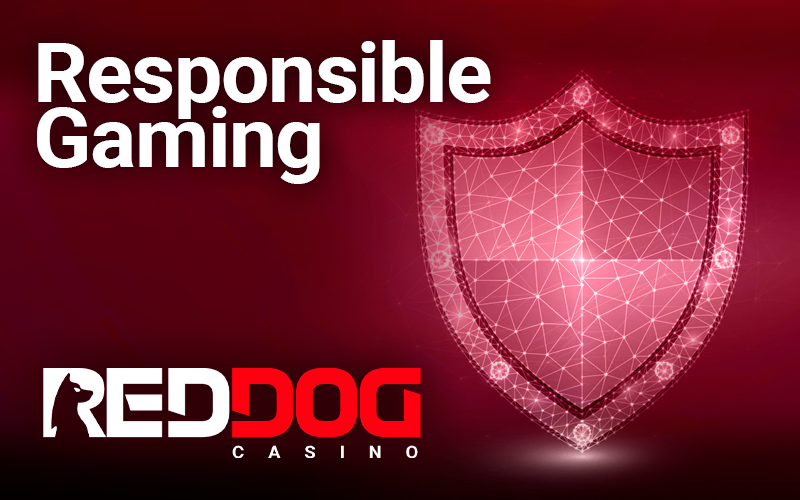 Red Dog logo and reliable shield